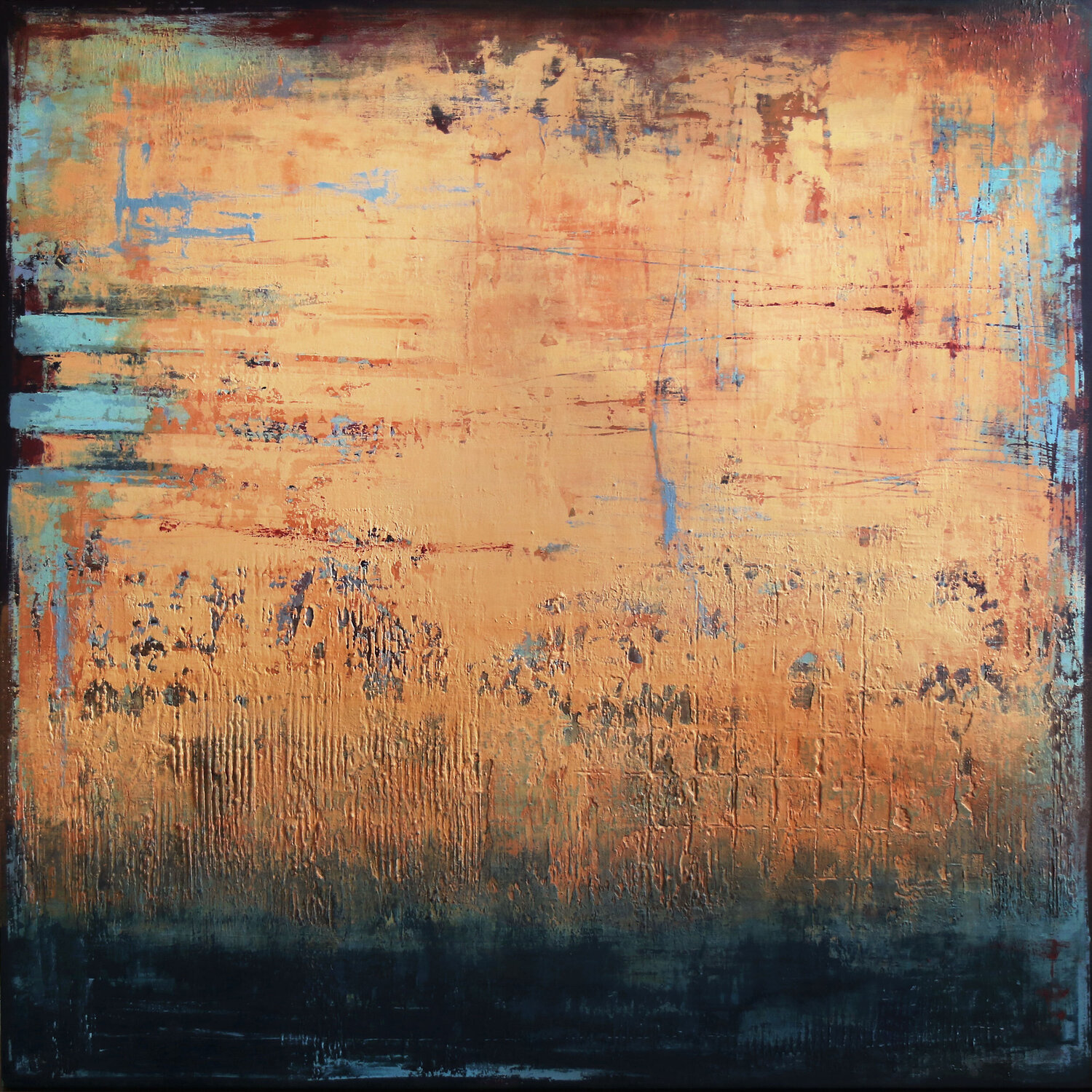 EVENING MOOD Inez Froehlich Original painting for sale