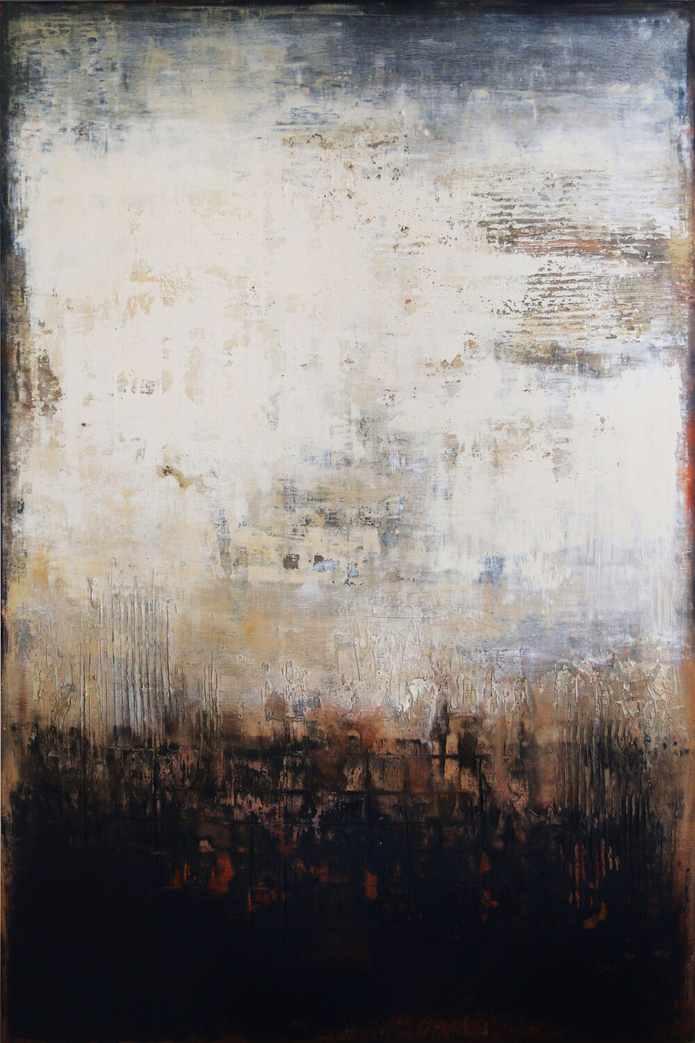 SHADOWS OF BYGONE TIMES Inez Froehlich Original painting for sale