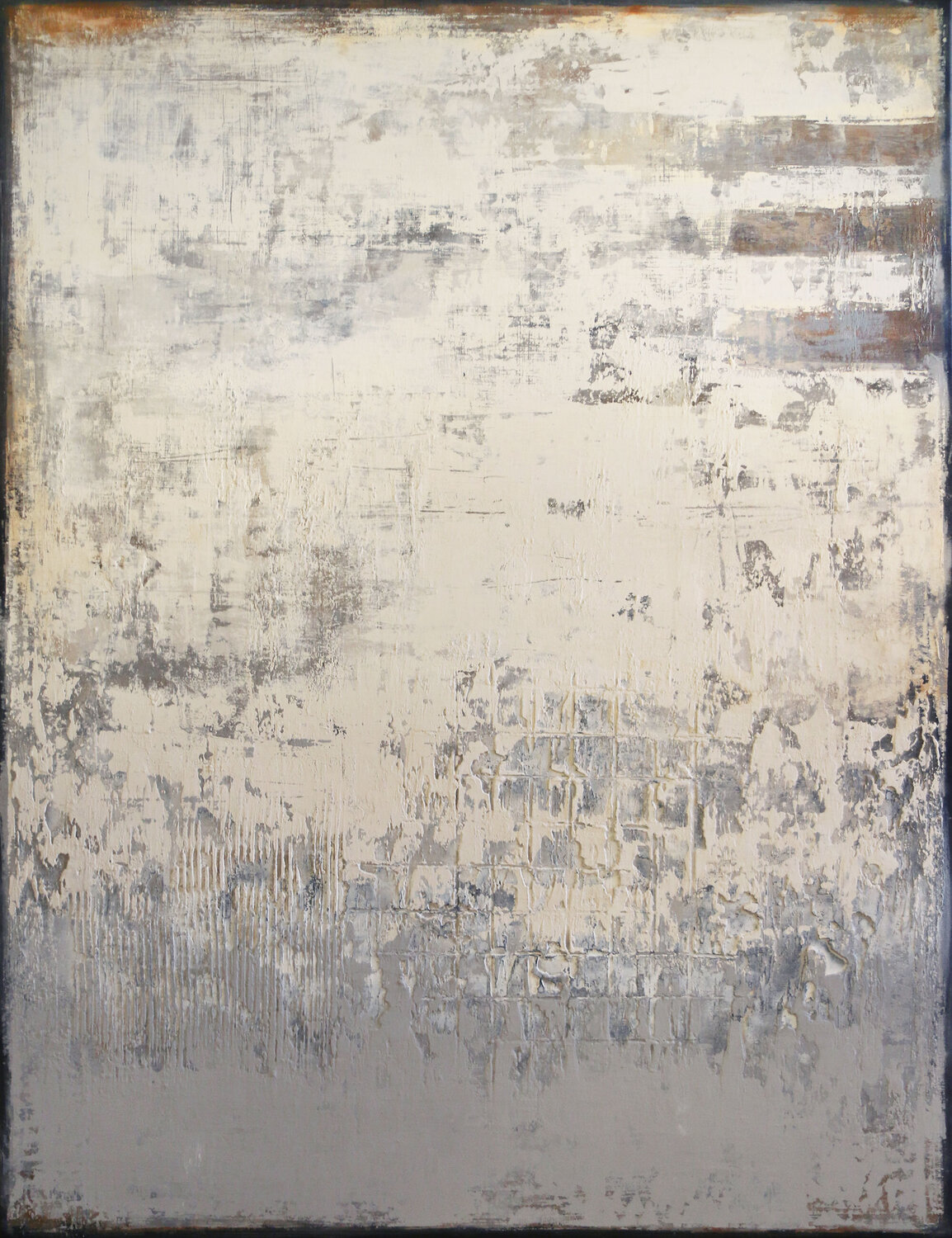 DIALECTIC OF SILENCE Inez Froehlich Original painting for sale