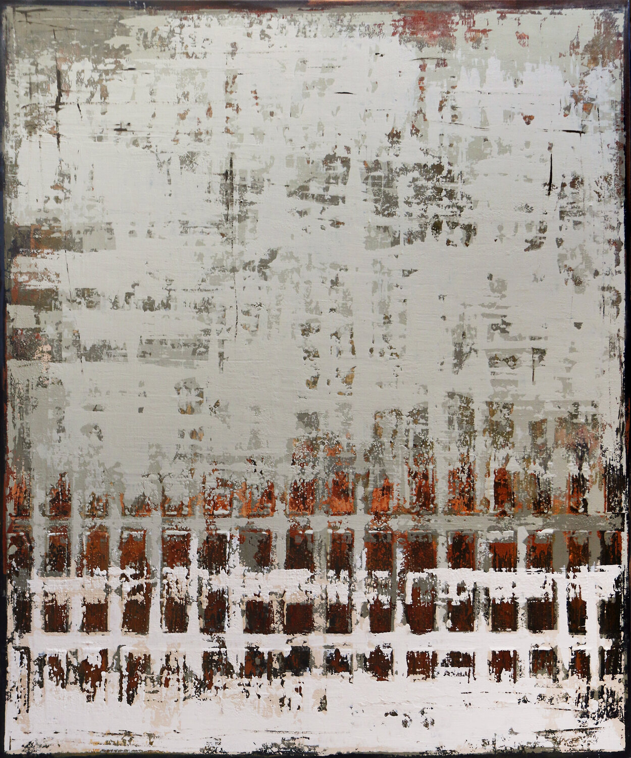 URBAN RELIC Inez Froehlich Original painting for sale