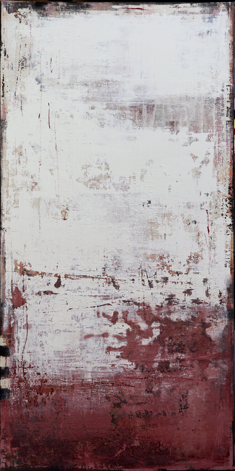 WITHERED ROSE Inez Froehlich Original painting for sale