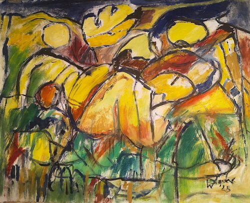 Spring II by Wolfgang Stocker, Painting for Sale on Select