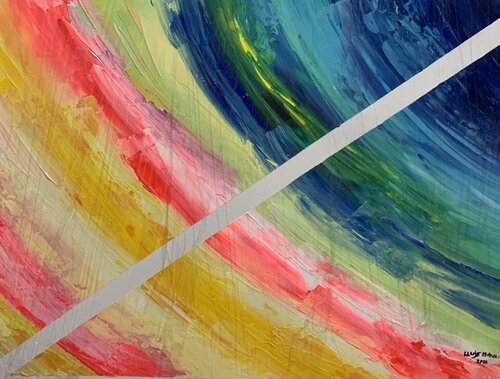 • “The Light That Divides Chaos” by jose luis modol, Painting for Sale on Select