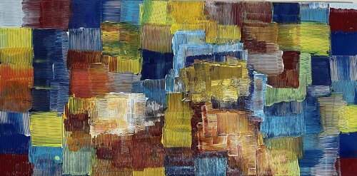 Chicago volumen || urban Fragnentis 🖼️ by jose luis modol, Painting for Sale on Select