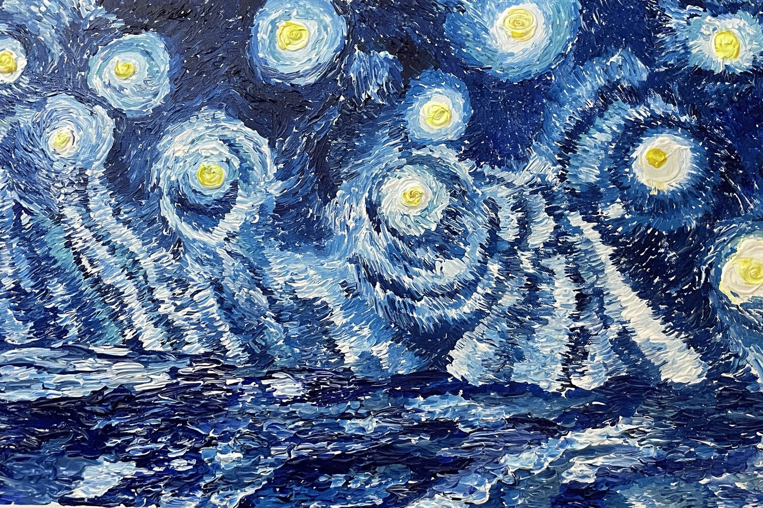 Van gogh 2.0 jose luis modol Original painting for sale