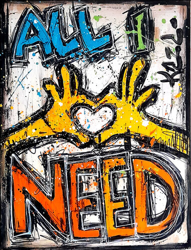 All I need... by Kaza, Painting for Sale on Select