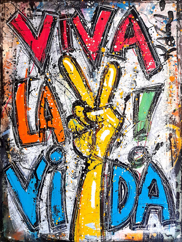 Viva la vida ! by Kaza, Painting for Sale on Select
