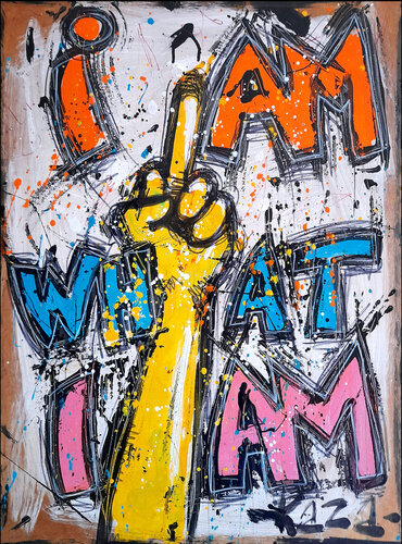 I am what I am by Kaza, Painting for Sale on Select