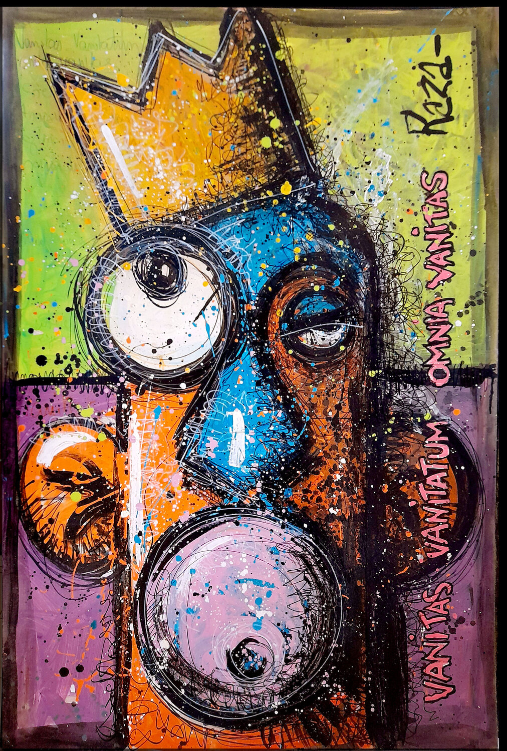 Vanitas vanitatum omnia vanitas 07 Kaza Original painting for sale