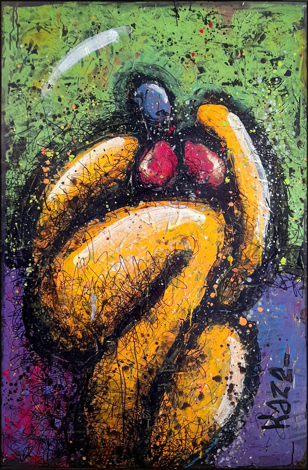 GODDESS 05 Kaza Original painting for sale