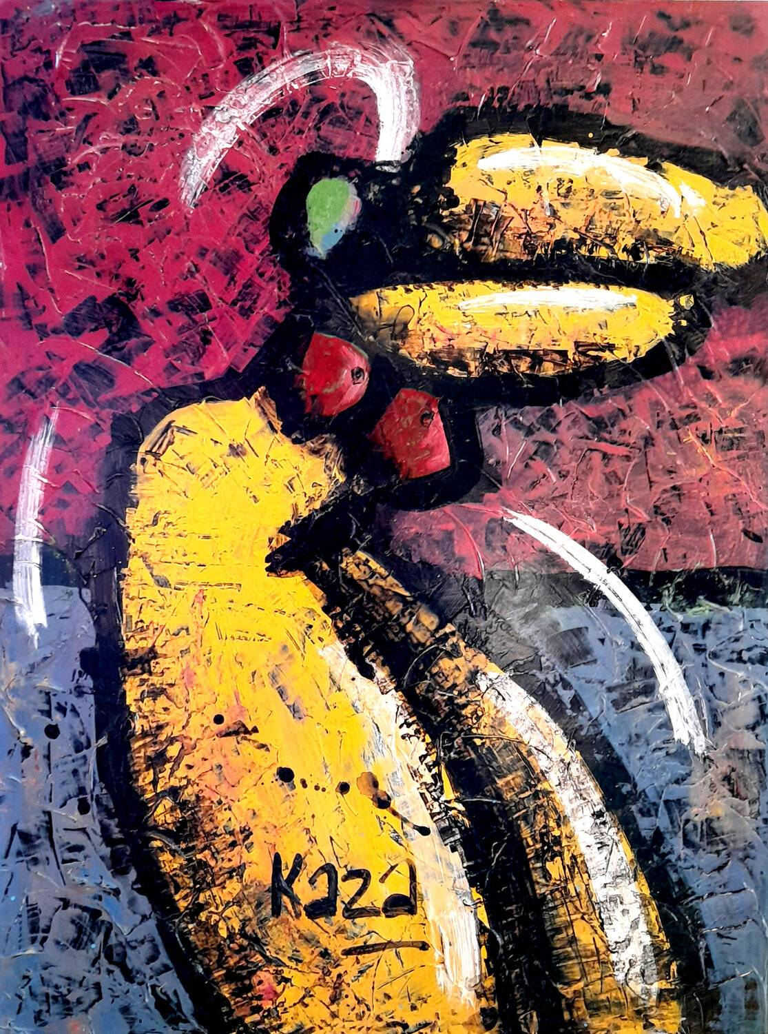 GODDESS 18 Kaza Original painting for sale