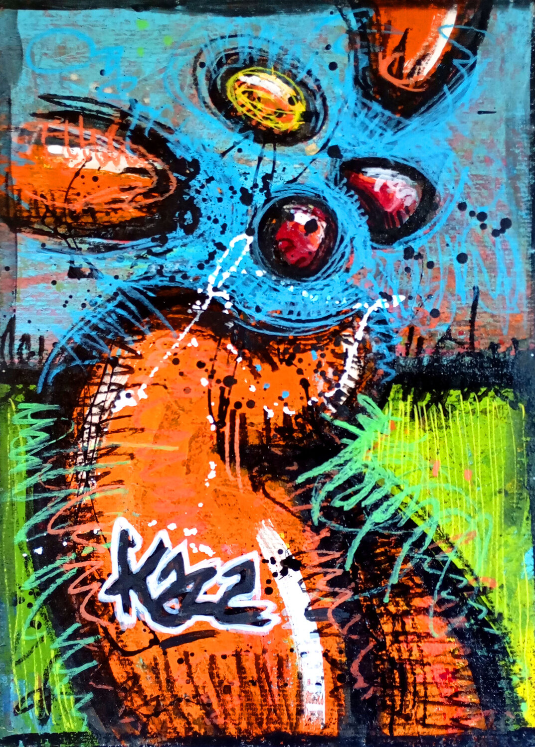 GODDESS 25 Kaza Original painting for sale