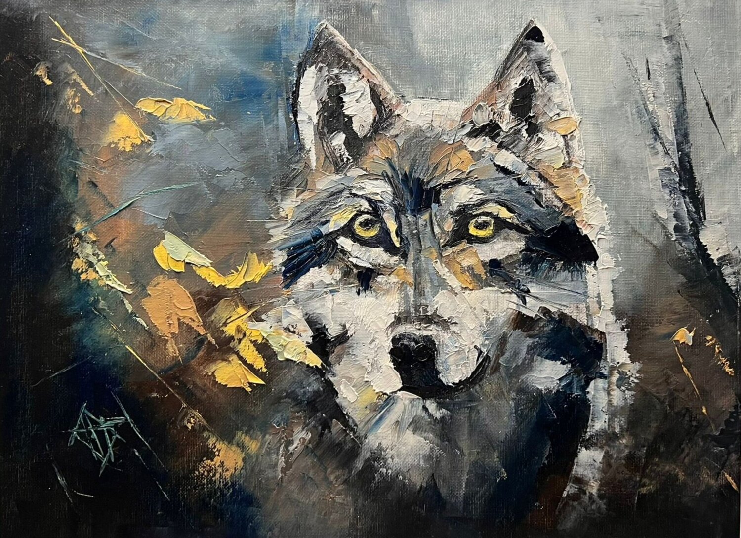 Spirit Clarisse Daurat Original painting for sale