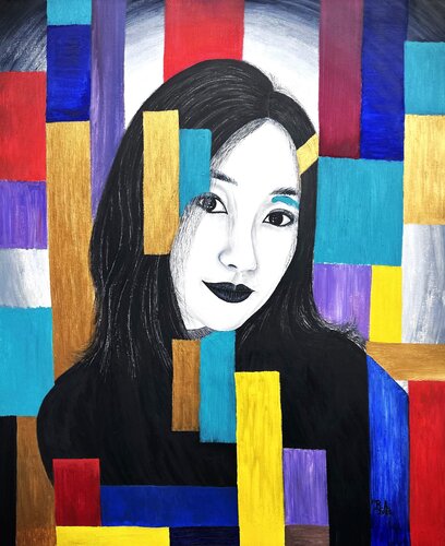 Taiwan face by SAM AYAD, Painting for Sale on Select