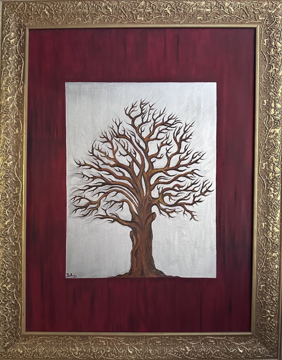 Life is waiting me SAM AYAD Original painting for sale