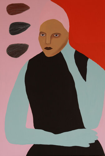 The Storyteller by Justina Gve, Painting for Sale on Select