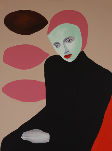 Not From Here by Justina Gve, Painting for Sale on Select