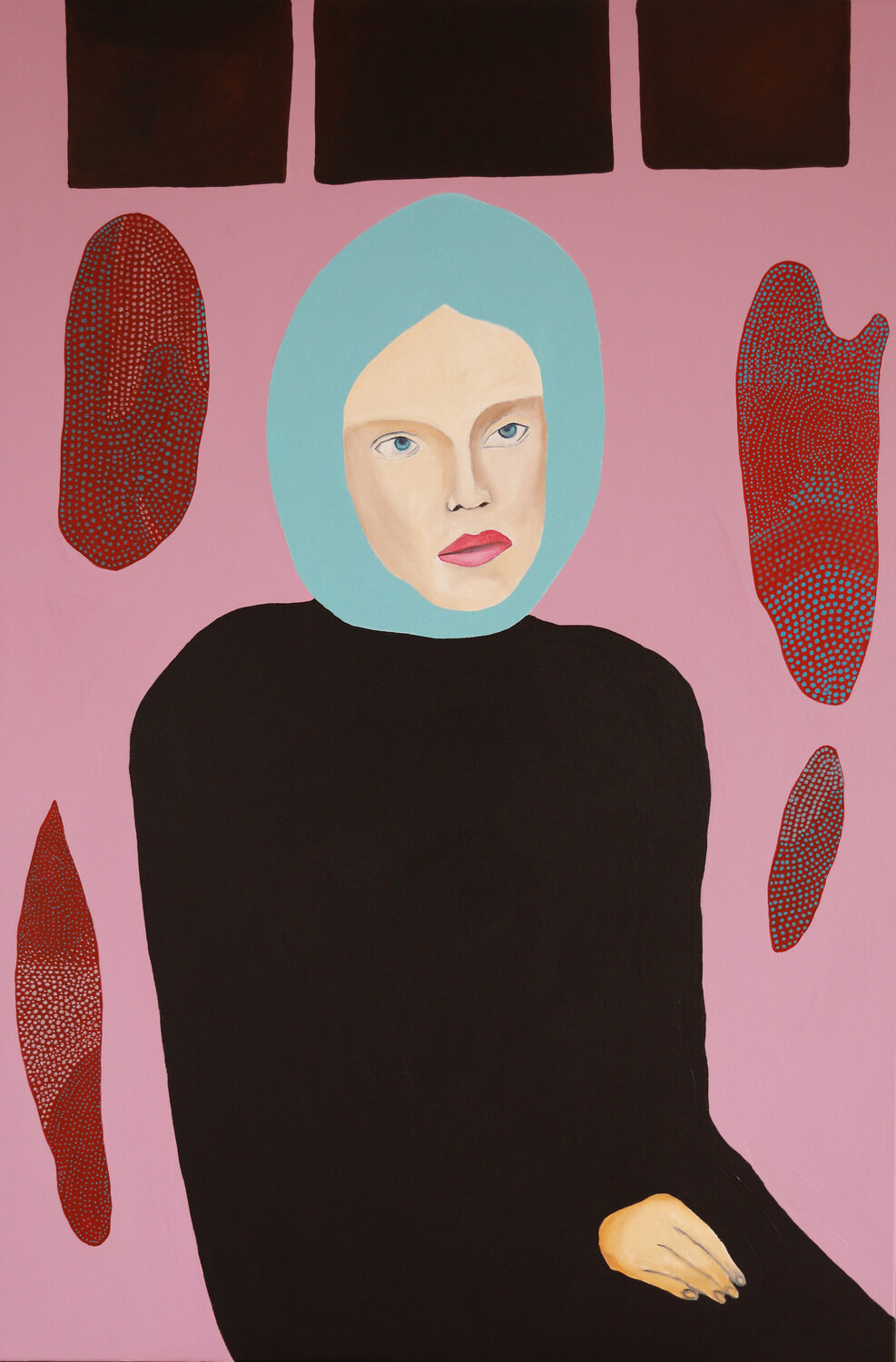 Familiar Justina Gve Original painting for sale