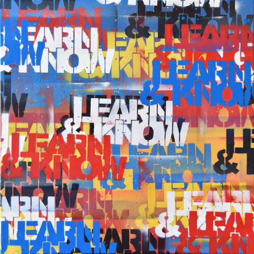 Exarcheia 02 Learn&Know by Steit Slings, Painting for Sale on Select