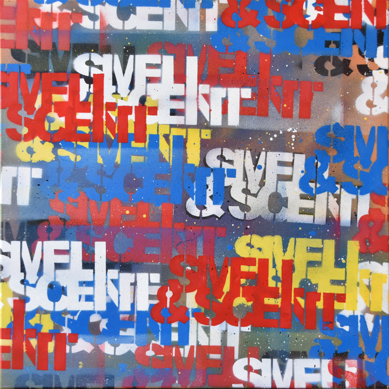 Exarcheia 04 Smell&Scent Steit Slings Original painting for sale