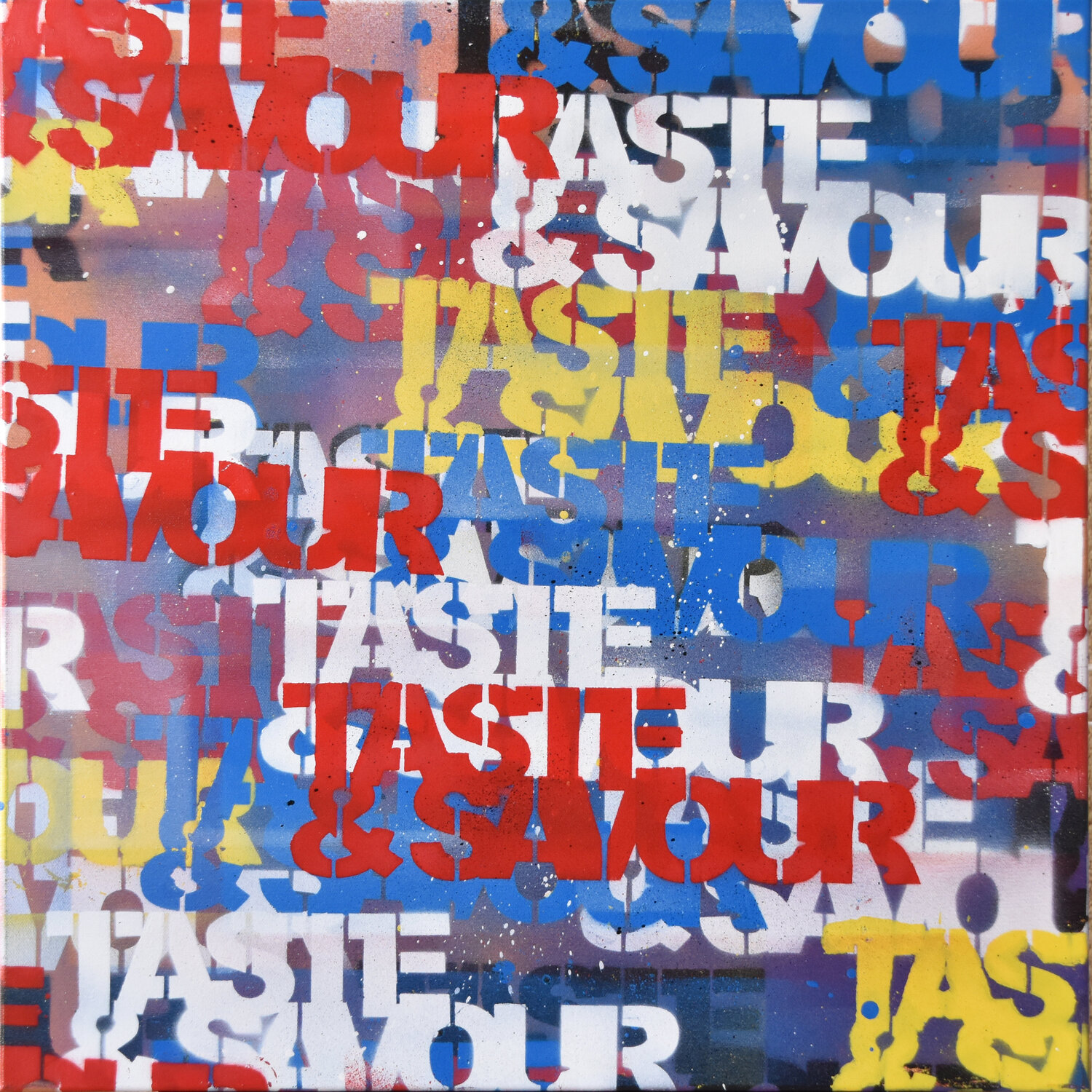 Exarcheia 05 Taste&Savour Steit Slings Original painting for sale