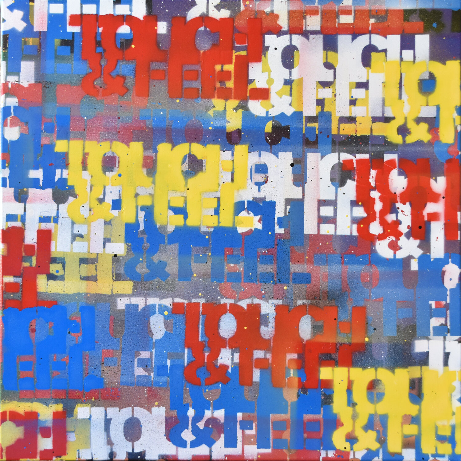 Exarcheia 06 Touch&Feel Steit Slings Original painting for sale