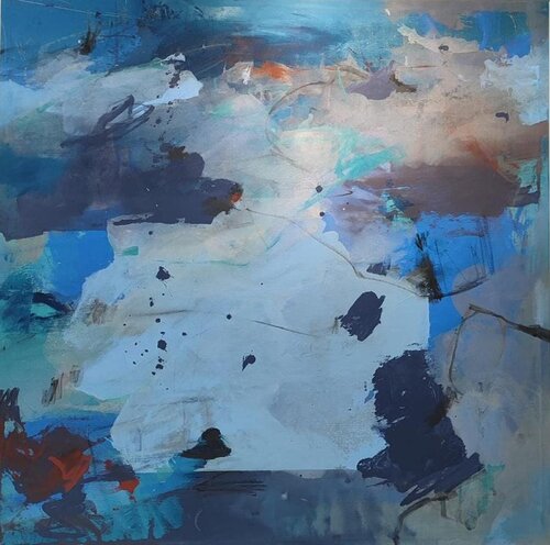 LZGm 140x140 by Lu Gorrizt, Painting for Sale on Select