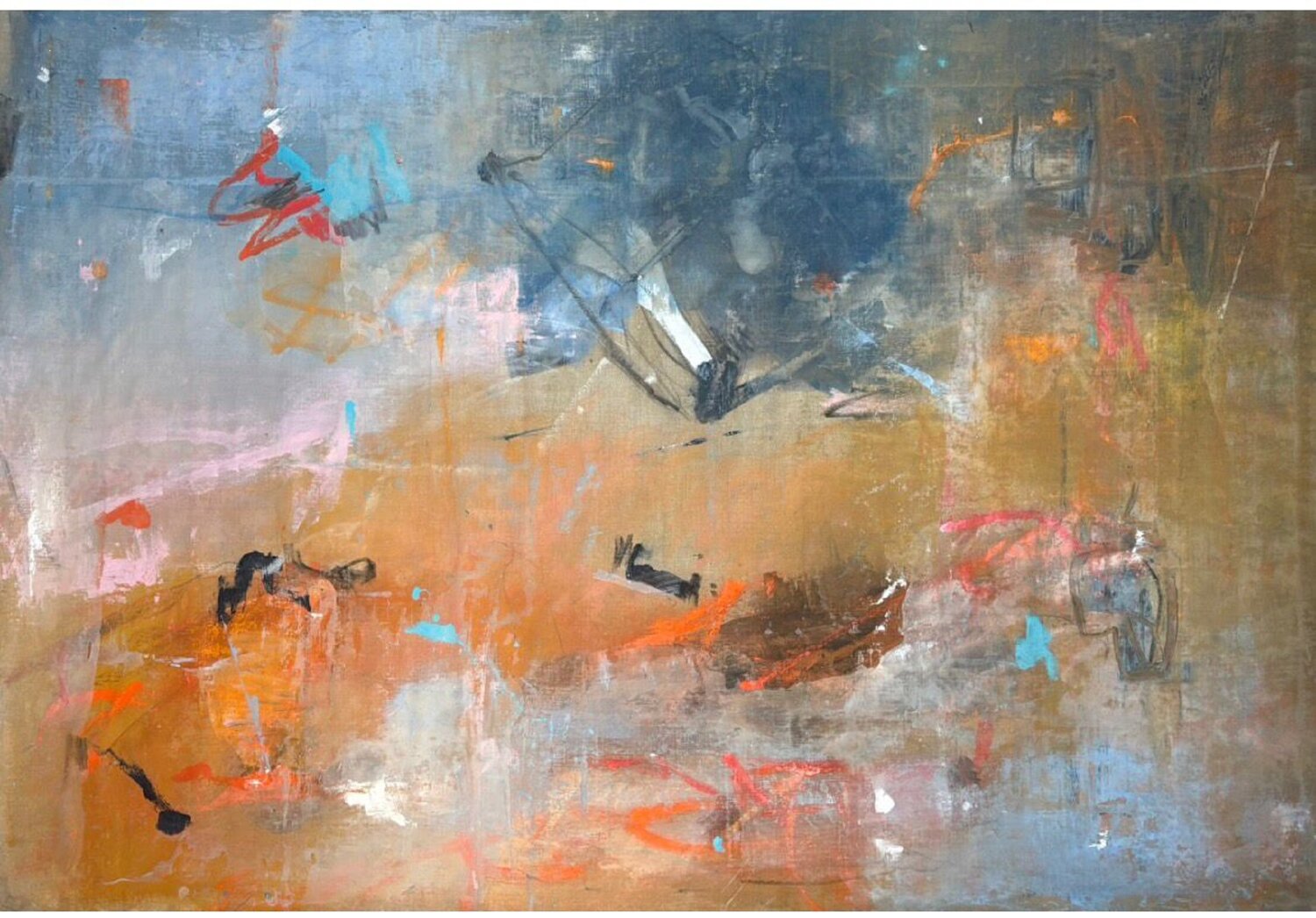 TRACE Lu Gorrizt Original painting for sale