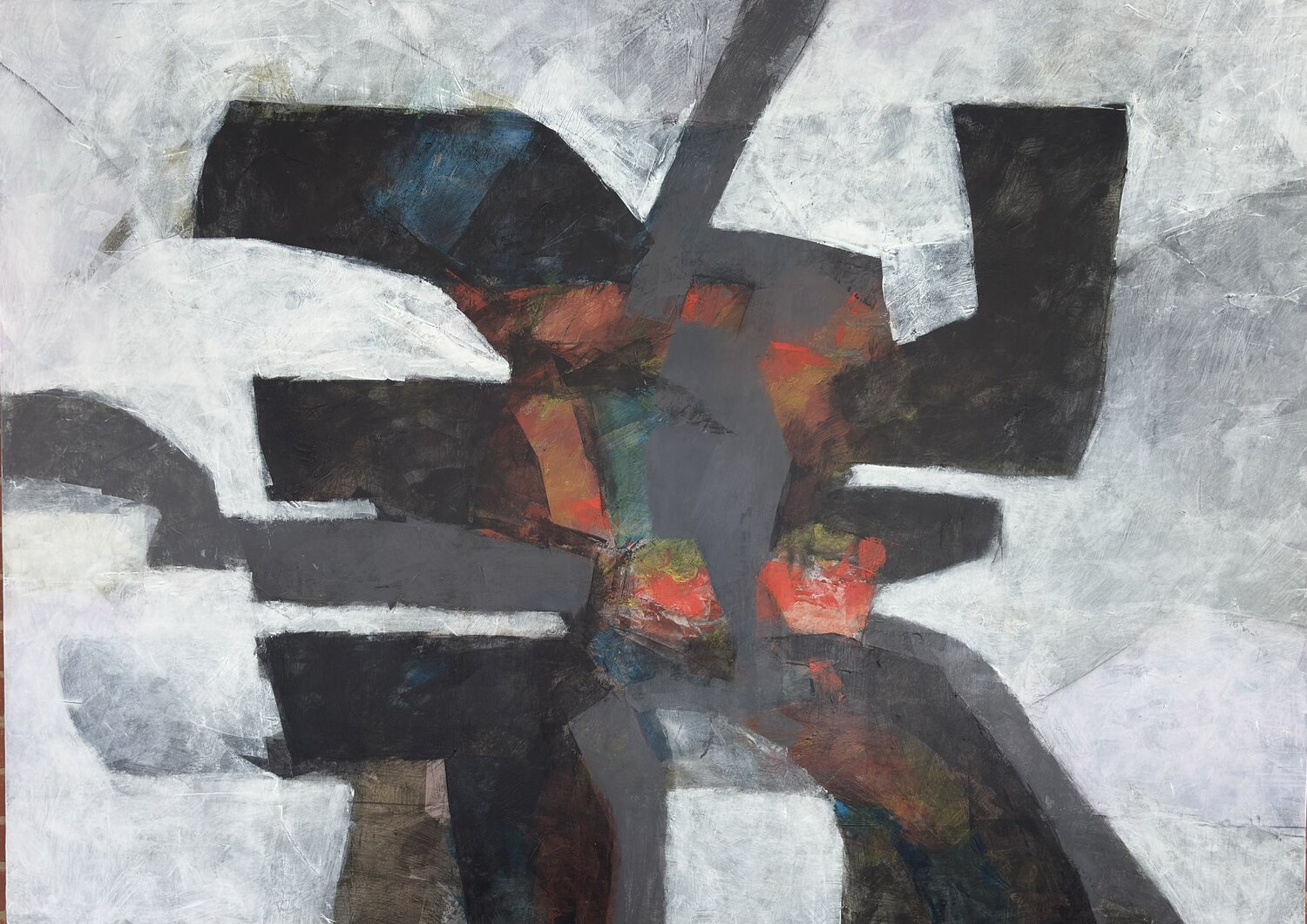 Bismillah o La Quinta Paila del Infierno Juan R Correa Original painting for sale
