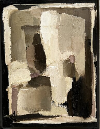 Catch the Moment 7/ abstract oil painting by Ana Saut, Painting for Sale on Select