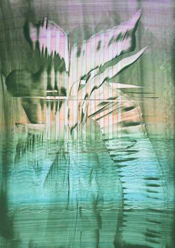Primal Green #2 by Katrin Mates, Painting for Sale on Select