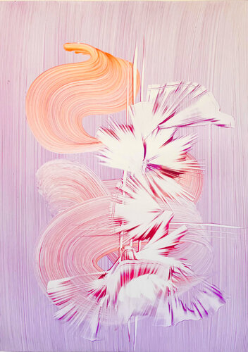 Cristal Lights #1 by Katrin Mates, Painting for Sale on Select