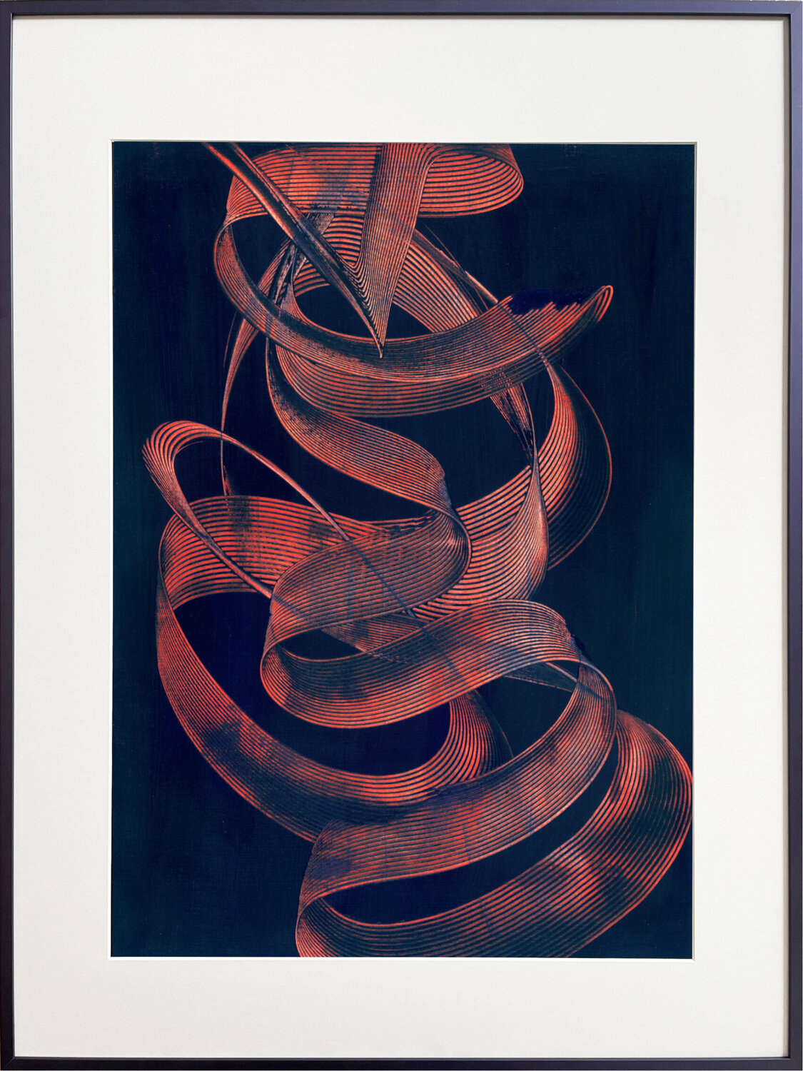 Deep Sea Dancer #7 Katrin Mates Original painting for sale