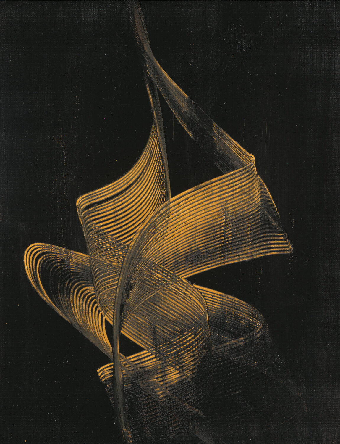 Deep Sea Dancer #3 Katrin Mates Original painting for sale