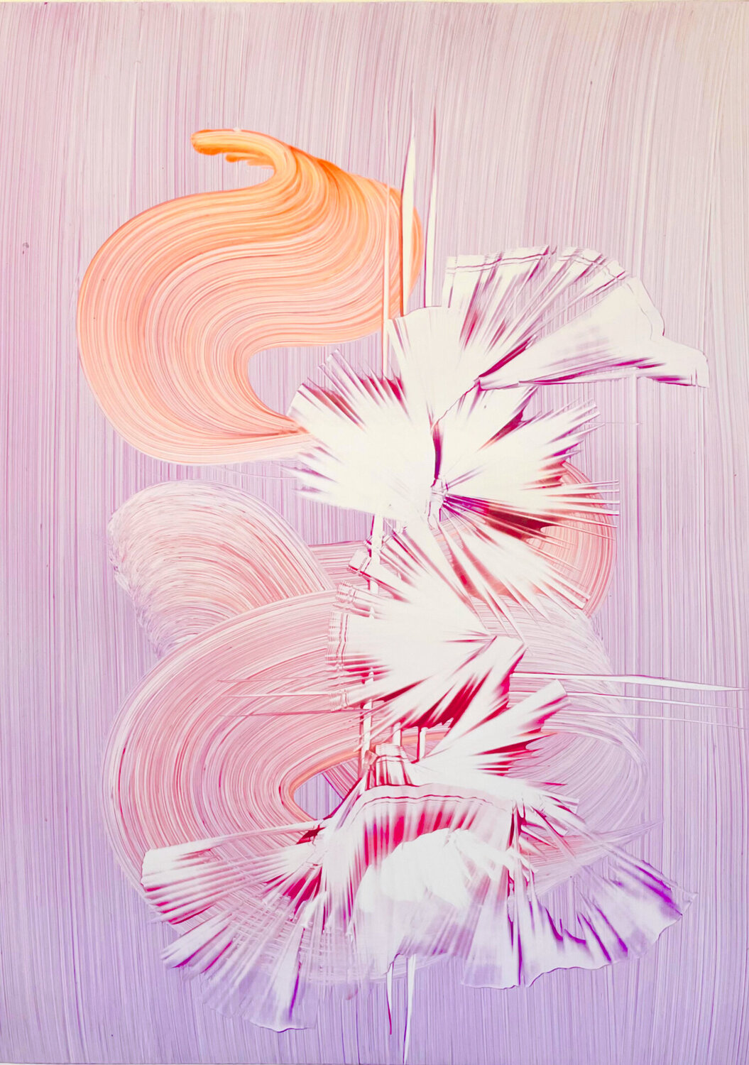 Cristal Lights #1 Katrin Mates Original painting for sale
