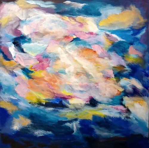 Noah's Ark by Danijela Kostic -The Power of the Mind Art, Painting for Sale on Select