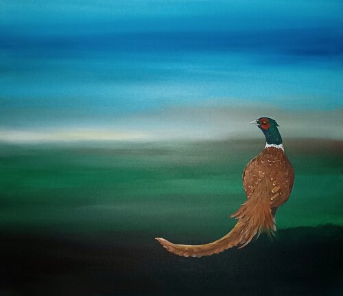 The gaze towards freedom by Danijela Kostic -The Power of the Mind Art, Painting for Sale on Select