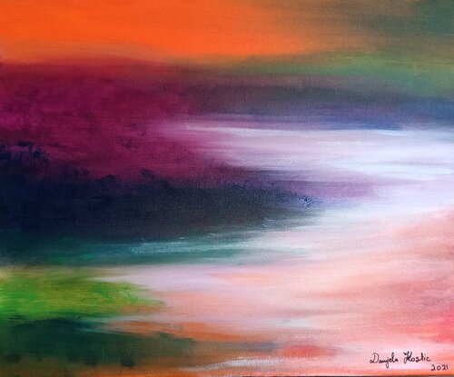 Mirror by Danijela Kostic -The Power of the Mind Art, Painting for Sale on Select