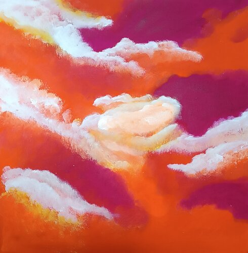 The Revelation of Heaven by Danijela Kostic -The Power of the Mind Art, Painting for Sale on Select