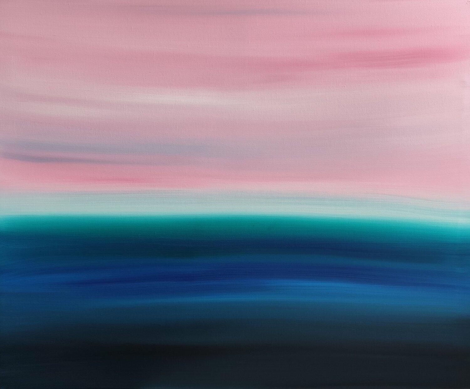 Threshold of Dawn Danijela Kostic -The Power of the Mind Art Original painting for sale