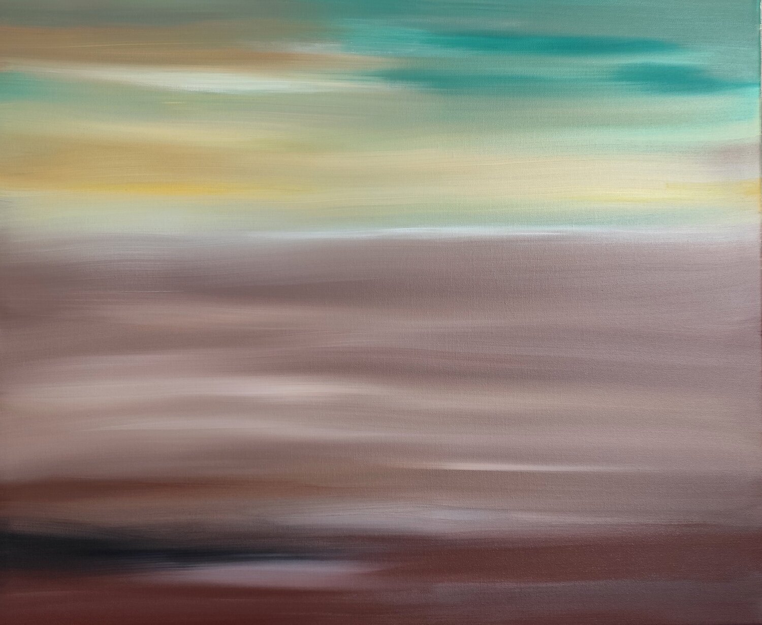 The Invisible Light of Hope Danijela Kostic -The Power of the Mind Art Original painting for sale