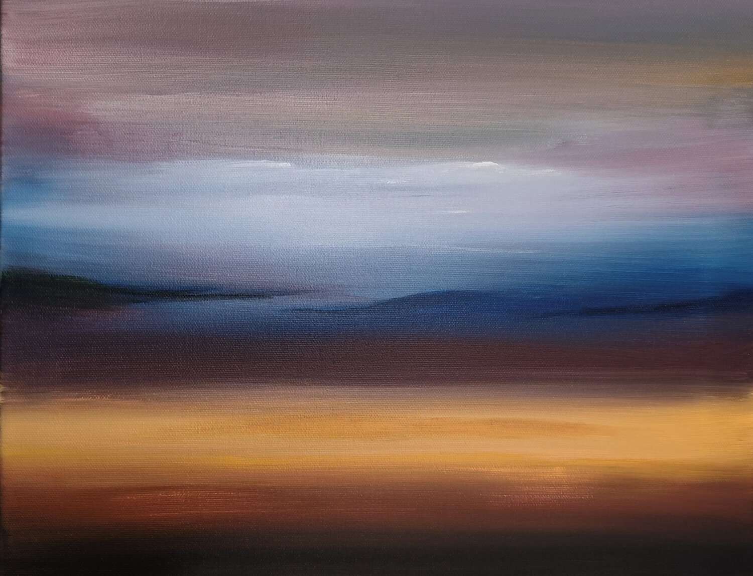 Landscape of the Soul Danijela Kostic -The Power of the Mind Art Original painting for sale
