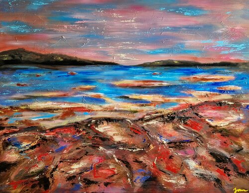 The Quiet Between Fires by Klaudia Sonas, Painting for Sale on Select