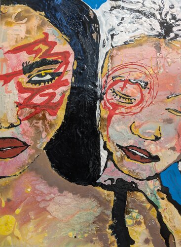 fratelli no name , Unbreakable Bond by Michele Fontana, Painting for Sale on Select