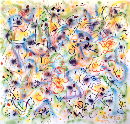 15.5.22 by Ralf Altrieth, Painting for Sale on Select