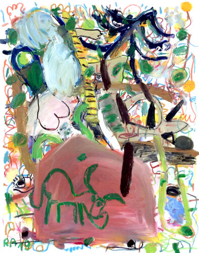 Kurz vor dem Abendbrot by Ralf Altrieth, Painting for Sale on Select