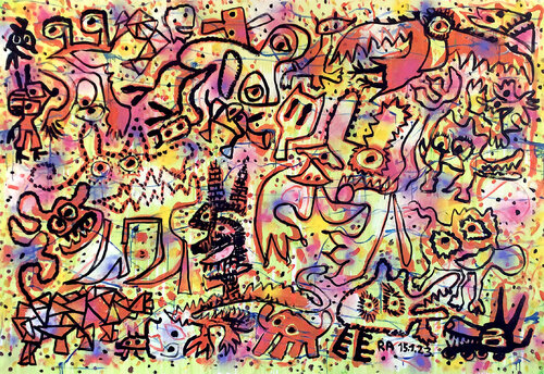 15.1.23 by Ralf Altrieth, Painting for Sale on Select