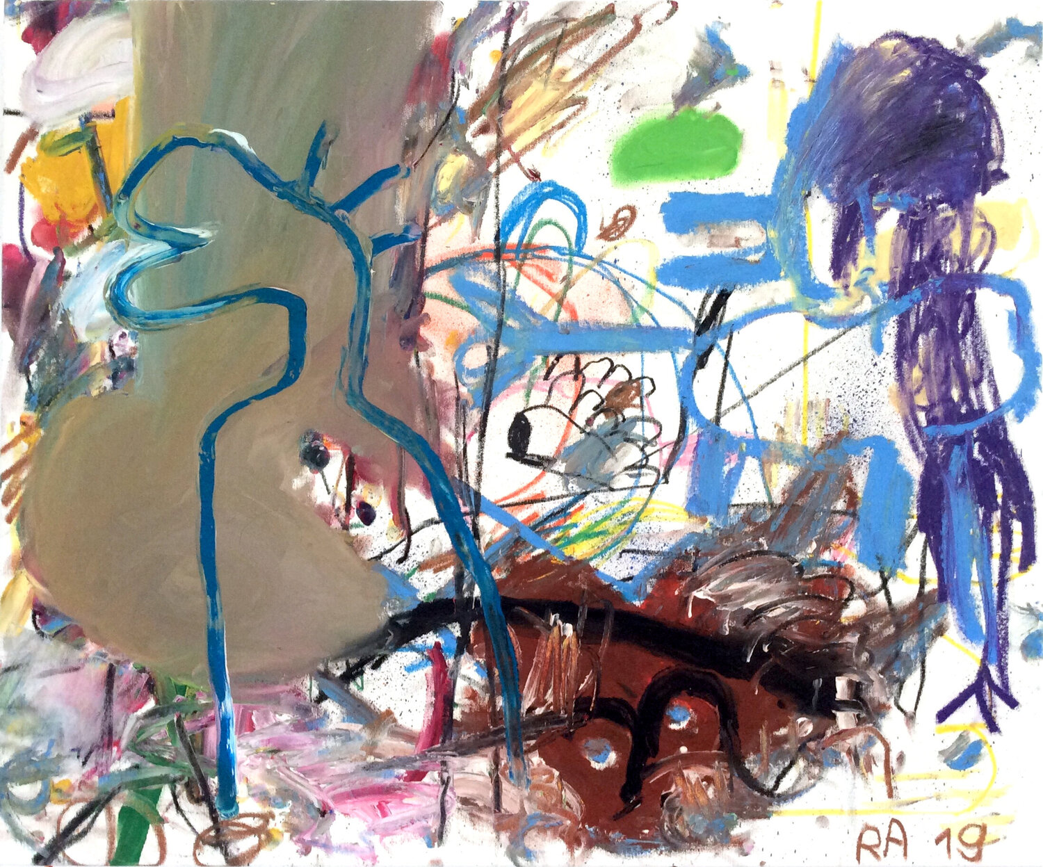 Quoi de neuf Ralf Altrieth Original painting for sale