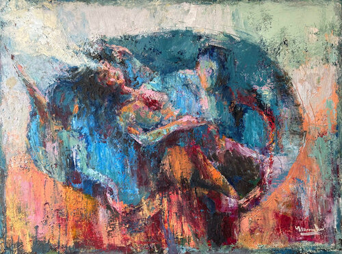 Silentia by Fabio Marinho, Painting for Sale on Select