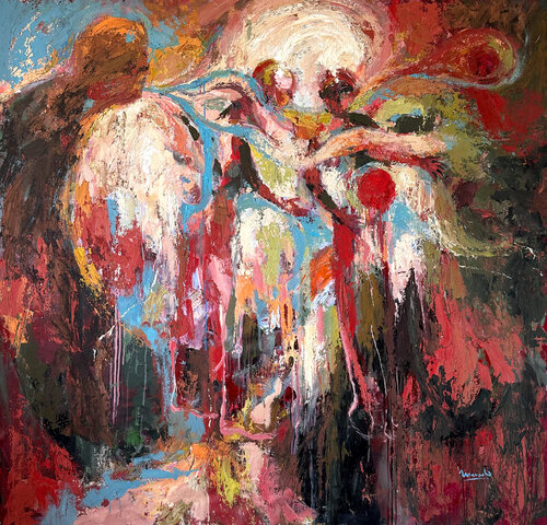 Alchemy by Fabio Marinho, Painting for Sale on Select